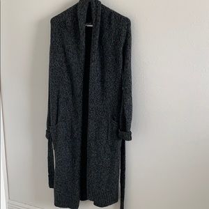 Eddie Bauer long sleep Cardi-Soli.  XS. NWT